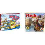 Hasbro Spellenset - Bordspel - 2 Stuks - Wie Is Het? & Risk Junior