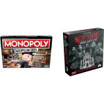 Spellenset - Bordspel - 2 Stuks - Monopoli Valsspelerseditie & Nightmare Horror Adventures