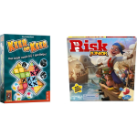 Hasbro Spellenset - Bordspel - 2 Stuks - Keer Op Keer & Risk Junior