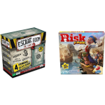 Hasbro Spellenset - Bordspel - 2 Stuks - Escape Room 2 & Risk Junior