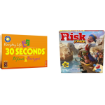 Hasbro Spellenset - Bordspel - 2 Stuks - 30 Seconds Everyday Life & Risk Junior