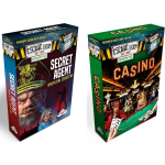 Identity Games Escape Room Uitbreidingsbundel - 2 Stuks - Uitbreiding Casino & Uitbreiding Secret Agent