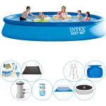 Intex Deluxe Zwembad Set - Easy Set Rond 457x84 Cm - Blauw