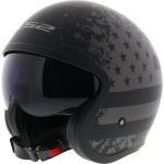 Ls2 Jet Spit-helm S = 55-56 Cm - Zwart