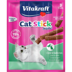 Vitakraft Cat-Stick Mini 3 stuks - Kattensnack - Eend&Konijn