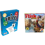 Hasbro Spellenset - Bordspel - 2 Stuks - Trice & Risk Junior