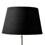 Rivièra Maison Riviera Maison Classic Linen Lampshade All Black 42x55 - Zwart