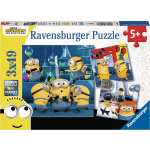 Ravensburger Puzzels 3x49 P - Grappige Minions / Minions 2