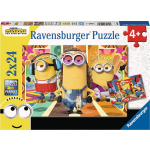 Ravensburger Puzzels 2x24 P - Minions In Actie / Minions 2