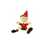 Sevi Knuffel Pinokkio Pluche 26 Cm - Rood