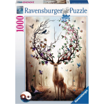 Ravensburger - Klassieke Puzzel Volwassenen - Puzzel 1000 P - Fantastisch Hert - 70x50cm - 15018