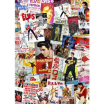 Aquarius Puzzel 1000 Stukjes Elvis Film Poster Collage - 65334