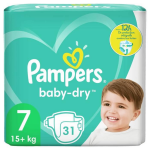 Pampers Baby-dry Maat 7, 31 Lagen