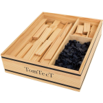 TomTecT bouwkit junior hout/kunststof naturel/ 500 delig - Blauw