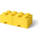 Lego Brick 8 Opberglade - - Amarillo