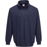 Sweatshirt met rits Sorrento B309 Portwest - Blauw
