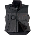 Singer Safety Bodywarmer met fleece voering met ronde hals - Singer