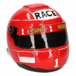 Spaarpot Rode Race Helm - Rood