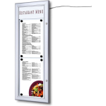 Jansen Display Menuvitrine Indoor/Outdoor - LED -