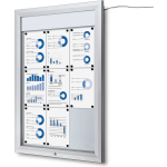 Jansen Display Vitrinekast / mededelingenbord - Outdoor - LED -