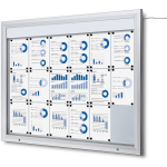 Jansen Display Vitrinekast / mededelingenbord - Outdoor - LED -