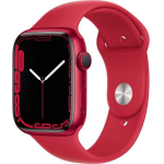 Apple Watch Series 7 45mm RED Aluminium RED Sportband - Rood