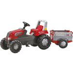 Rolly Toys Traptractor Met Aanhanger Rollyjunior Rt - Rood