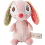 Nici knuffeldier konijn Hopsalie 3D 17,5 cm pluche - Roze