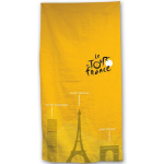 Tour De France badlaken 70 x 140 cm - Geel