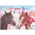 Miss Melody kleurboek Style your Horse meisjes papier 6 delig