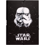 Star Wars elasto foldermap Classic Trooper A4 34 x 24 cm - Negro