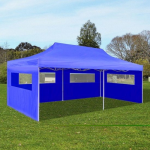 Vidaxl Partytent Pop-up Inklapbaar 3x6 M - Blauw