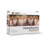Rebo Productions Rebo legpuzzel panorama 1000 stukjes - White horses