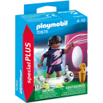 Top1Toys Playmobil 70875 Special Plus Voetbalster Met Doelmuur - Púrpura