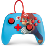 PowerA Enhanced Bedrade Nintendo Switch Controller Mario Punch - Azul