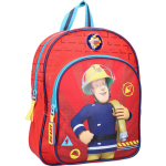 Brandweerman Sam rugzak junior 8 liter polyester/blauw - Rood