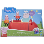 Peppa Pig speelgoedauto Peppa&apos;s Rode Auto 28 cm 3 delig - Rood