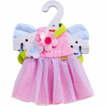 HABA poppenkleding Fee junior 30 cm polyester - Rosa