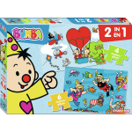 Studio 100 legpuzzels Bumba 2 in 1 junior 10 stukjes - Blauw