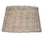 Clayre & Eef Lampenkap ø 30x19 Cm/e27 Rotan - Bruin