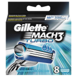 Gillette 8stuks Mach 3 Turbo Scheermesjes
