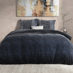 Dreamhouse Gradient Knits Flanel Lits-jumeaux (240 x 200/220 cm + 2 kussenslopen) Dekbedovertrek - Blauw