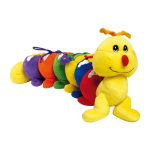 Small Foot Knuffel Duizendpoot - Geel