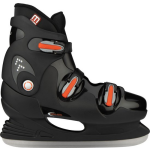 Nijdam Ijshockeyschaatsen Hardboot Unisex/rood Maat 36 - Zwart