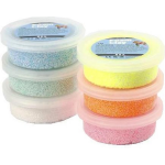 Foam Clay kleiset Glitter 6 x 14 gram 7 delig (78812)