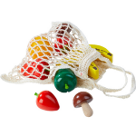 HABA speelgoedeten Fruit ente 25 cm katoen 11 delig - Groen