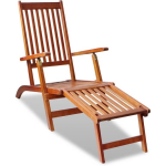 Ligstoel Voor In De Tuin (Acacia Hout) - Marrón