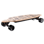 SKATEY skateboard 2800 Lithium elektrisch 90 cm hout - Bruin