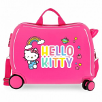 Hello Kitty Meisjes Abs Rol Zitkoffer 50x38x20 - Rosa