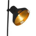 Steinhauer Vloerlamp Mexlite Evy 2569 - Zwart